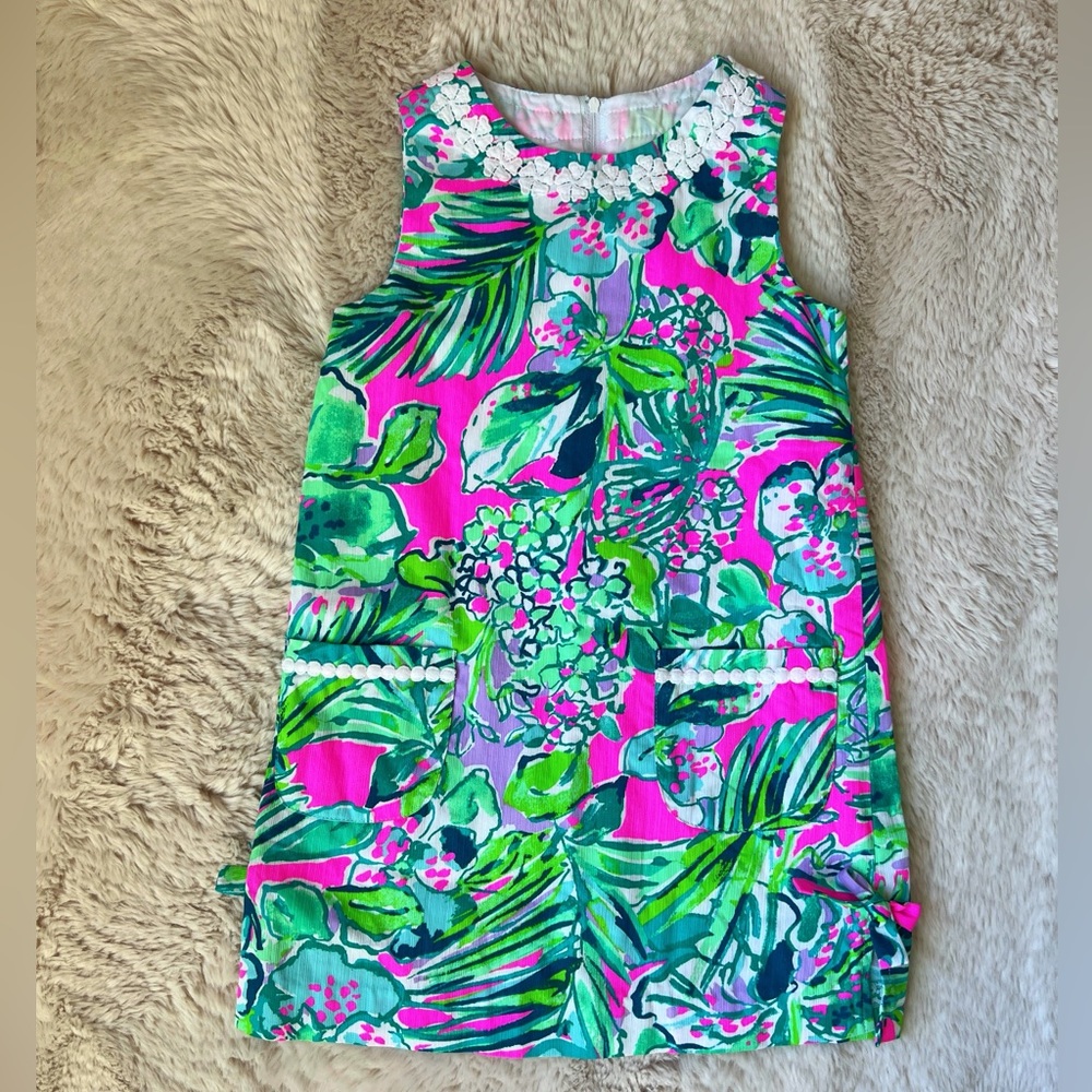 Lilly Pulitzer Girls Classic Shift Size 8